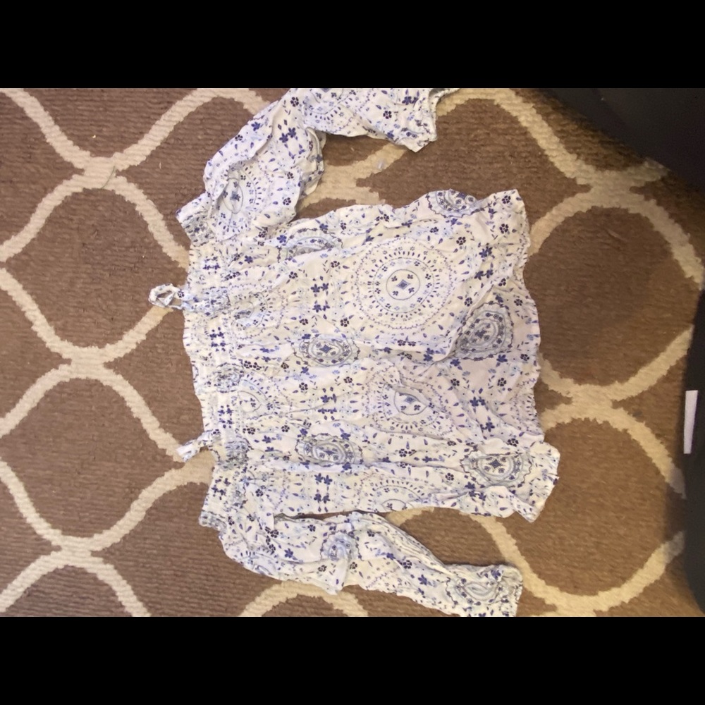 Off the shoulder shirt